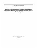 A Scientific Assessment of Alternatives for Reducing Water Management Effects on Threatened and Endangered Fishes in California's Bay-Delta