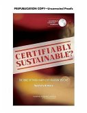Certifiably Sustainable?