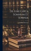 De Iure Circa Somnum Et Somnia