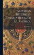 Specimen Historico-dogmaticum De... - Bild 1