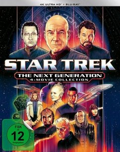 Star Trek: The Next Generation 4K Ultra HD Blu-ray + Blu-ray / 4-Movie Collection / Teil 7-10