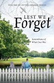 Lest We Forget (eBook, ePUB)