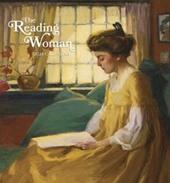 The Reading Woman 2024 Mini Wall Calendar - Pomegranate