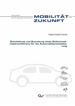 Cover Entwicklung und Erprobung eines Online-Lackmischverfahrens für die Automobilserienlackierung (eBook, PDF)