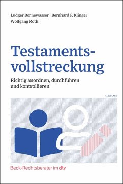 Testamentsvollstreckung (eBook, PDF) - Bornewasser, Ludger; Roth, Wolfgang