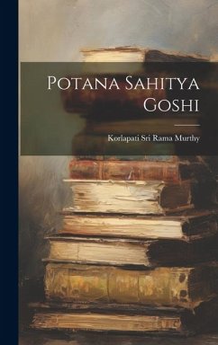 Potana Sahitya Goshi - Murthy, Korlapati Sri Rama