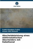 Abscheideleistung eines elektrostatischen Abscheiders mit Kabelkanal