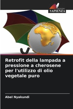 Retrofit della lampada a pressione a cherosene per l'utilizzo di olio vegetale puro - Nyakundi, Abel