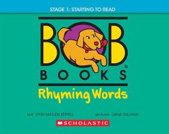 Cover Bob Books - Rhyming Words Hardcover Bind-Up Phonics, Ages 4 and Up, Kindergarten (Stage 1: Starting to Read)