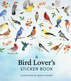 A Bird Lover's Sticker Book - Fischer, Leana