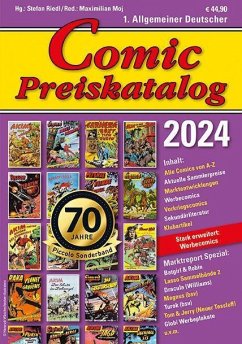 Comic Preiskatalog 2024 HC - Riedl, Stefan