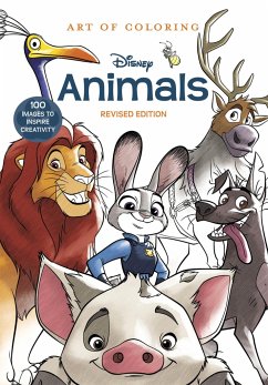 Art of Coloring: Disney Animals - Books, Disney