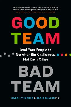 Good Team, Bad Team - Thurber, Sarah; Miller, Blair