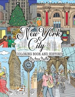 New York City Coloring Book & History - Nadler, Anna