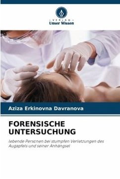 FORENSISCHE UNTERSUCHUNG - Davranova, Aziza Erkinovna