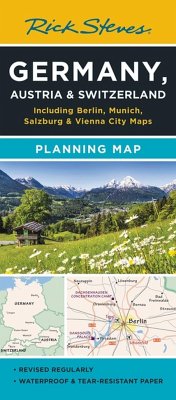 Rick Steves Germany, Austria & Switzerland Planning Map - Steves, Rick