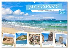 Mallorca - Traumhafte Insel der Balearen (Wandkalender 2024 DIN A2 quer), CALVENDO Monatskalender