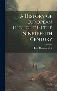 Cover A History of European Thought in the Nineteenth Century