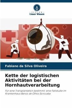 Kette der logistischen Aktivitäten bei der Hornhautverarbeitung - da Silva Oliveira, Fabiano