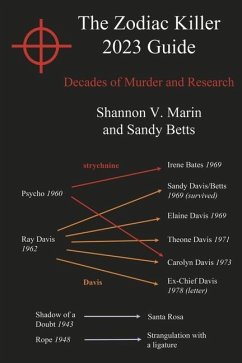 The Zodiac Killer 2023 Guide: Decades of Murder and Research - Marin, Shannon V.; Betts, Sandy
