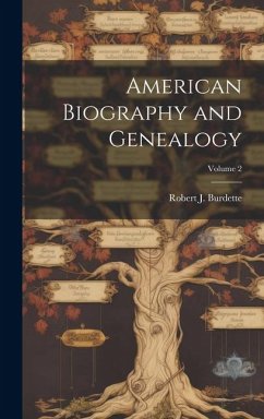Cover American Biography and Genealogy; Volume 2