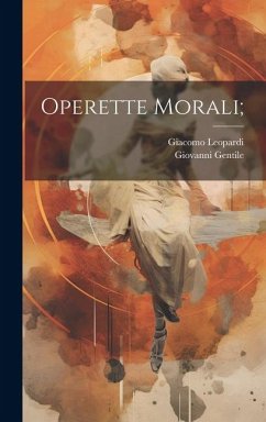 Operette morali; - Leopardi, Giacomo; Gentile, Giovanni