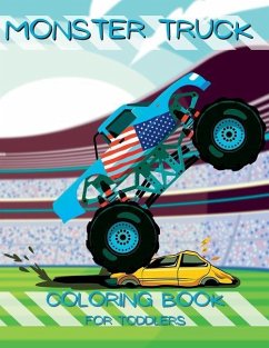 My First Monster Truck Coloring Book - Jam Books