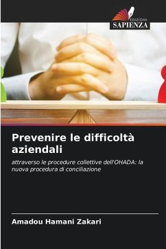 Prevenire le difficoltà aziendali - Zakari, Amadou Hamani