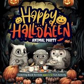 Happy Halloween Animals Party: A Spooky Coloring Adventure