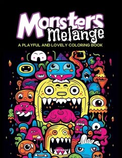 Monsters Melange: A Playful and Lovely Coloring book - Momo's Bookshelf