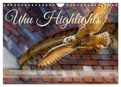 Uhu Highlights (Wandkalender 2024 DIN A4 quer), CALVENDO Monatskalender