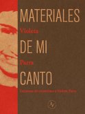 Materiales de mi canto (eBook, ePUB)