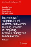 Proceedings of 3rd International Conference on Machine Learning, Advances in Computing, Renewable Energy and Communication