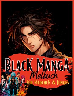 Black Manga Malbuch. - Manga Malbücher, Lucy´s