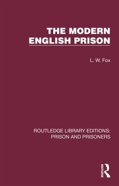 Cover The Modern English Prison (eBook, ePUB)