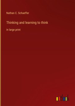 Thinking and learning to think