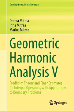 Geometric Harmonic Analysis V (eBook, PDF) - Mitrea, Dorina; Mitrea, Irina; Mitrea, Marius