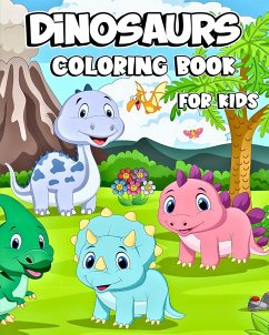 Dinosaurs Coloring Book for Kids - Helle, Luna B.