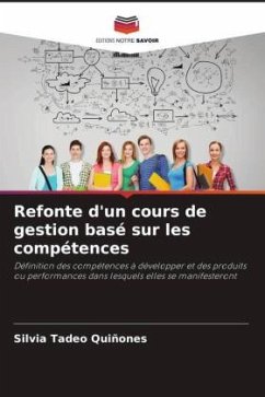 Refonte d'un cours de gestion basé sur les compétences - Tadeo Quiñones, Silvia