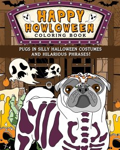 Pugs Happy Howloween Coloring Book - Paperland