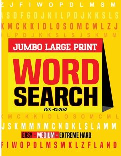 Jumbo Word Search Book for Adults Large Print - Bidden, Laura