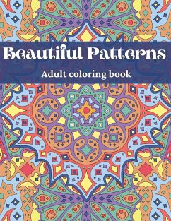 Beautiful Patterns, Adult Coloring Book - Yala, Andjima