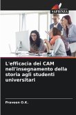 L'efficacia dei CAM nell'insegnamento della storia agli studenti universitari