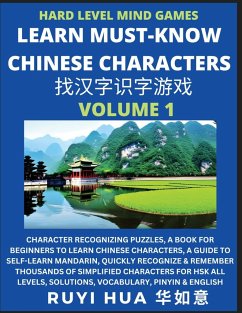 Mandarin Chinese Character Mind Games (Volume 1) - Hua, Ruyi