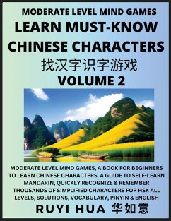 Chinese Character Recognizing Puzzle Game Activities (Volume 2) - Hua, Ruyi