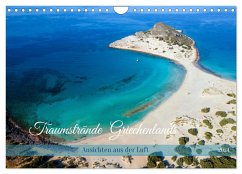 Traumstrände Griechenlands (Wandkalender 2024 DIN A4 quer), CALVENDO Monatskalender