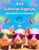 Schattige biggetjes - Kleurboek voor kinderen - Creatieve scènes van grappige varkentjes - Ideaal cadeau voor kinderen