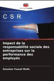 Impact de la responsabilité sociale des entreprises sur la performance des employés