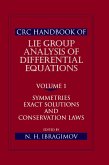 CRC Handbook of Lie Group Analysis of Differential Equations, Volume I (eBook, ePUB)