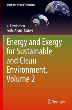 Energy and Exergy for Sustainable and Clean Environment, Volume 2